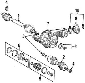 Baleros Homocineticos Originales de Mercedes Benz ML500