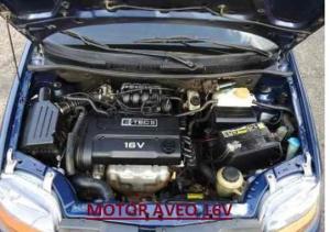 Motor para un auto Aveo