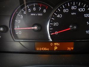 Tacometros para Cadillac STS.